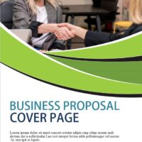 BUSINESS PROPOSAL COVER PAGE TEMPLATE 4