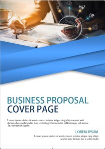 9+Printable Business Proposal Cover Page Design Templates