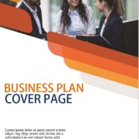 Business Plan Cover Page Template 2