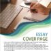 PRINTABLE ESSAY COVER PAGE TEMPLATE 4