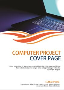 computer assignment cover page