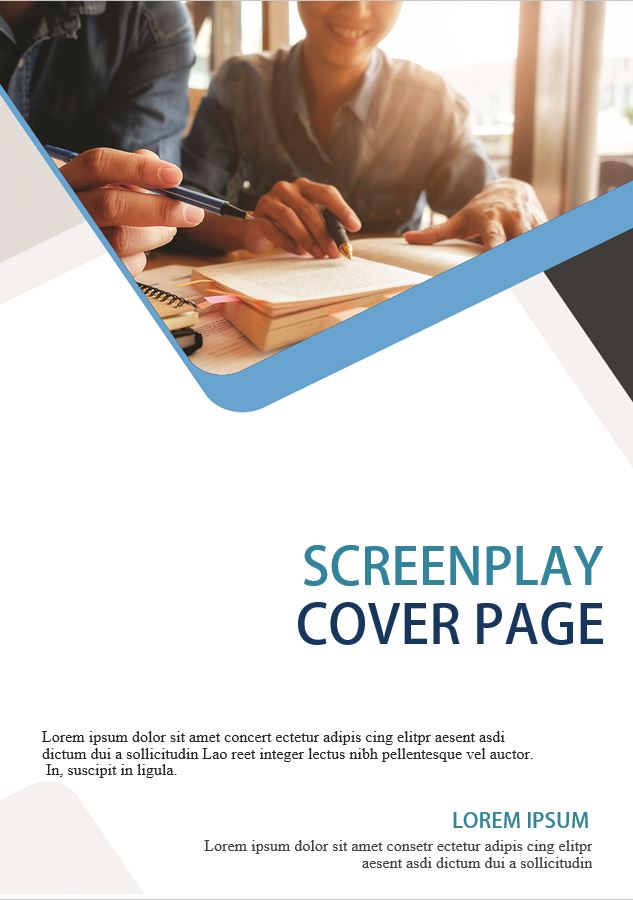 5+ Free Screenplay Cover Page Design Templates in MS Word