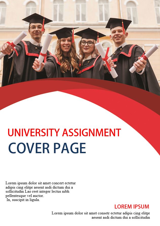 university assignment cover page