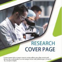Research Cover Page Template 2