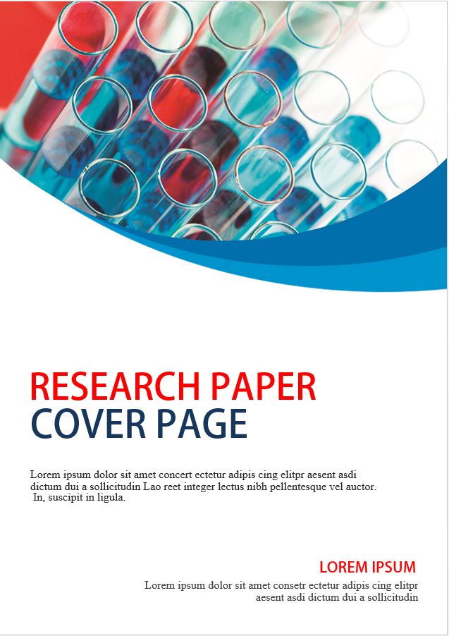 Research Cover Page Template Telegraph