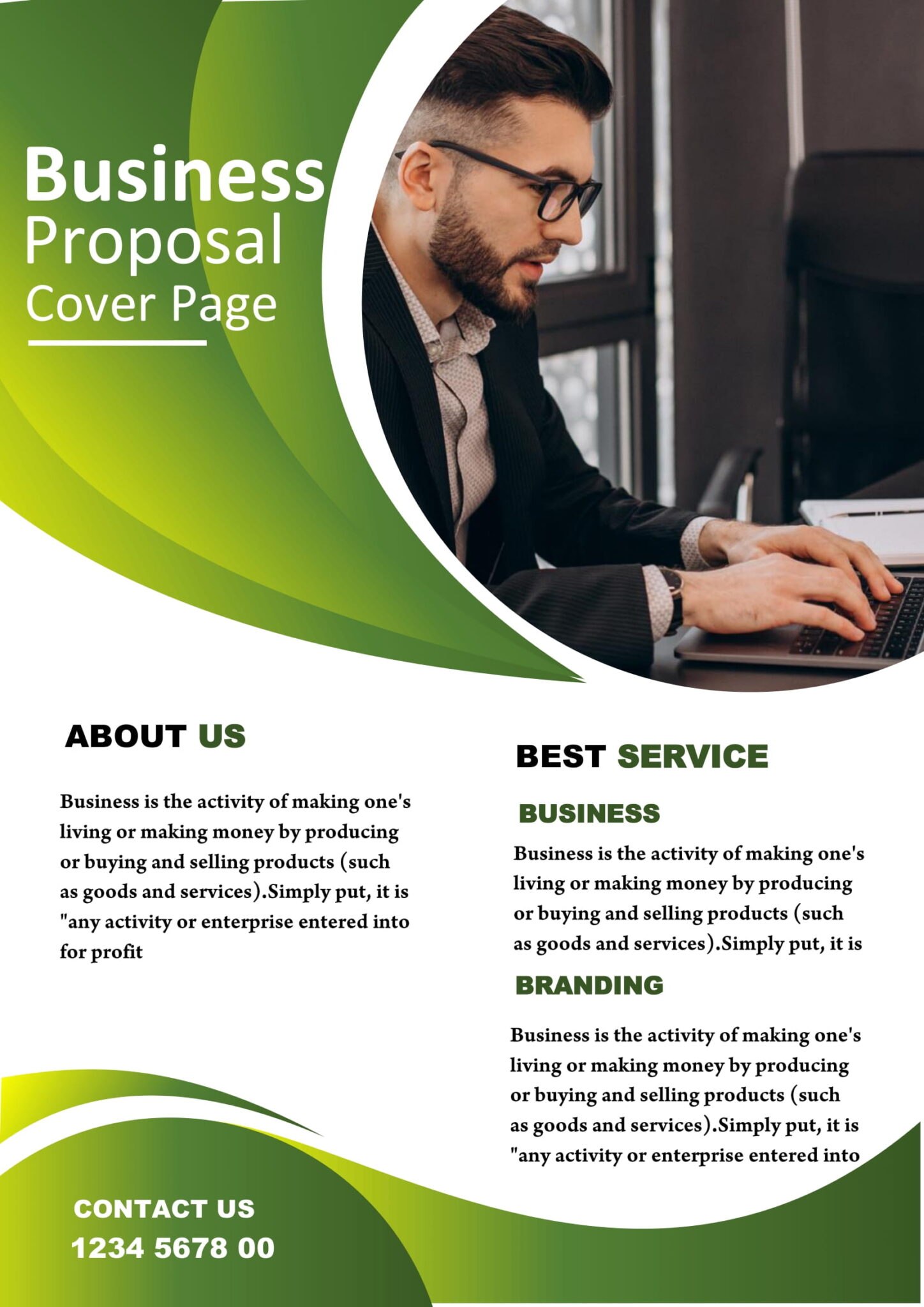 cover proposal business plan