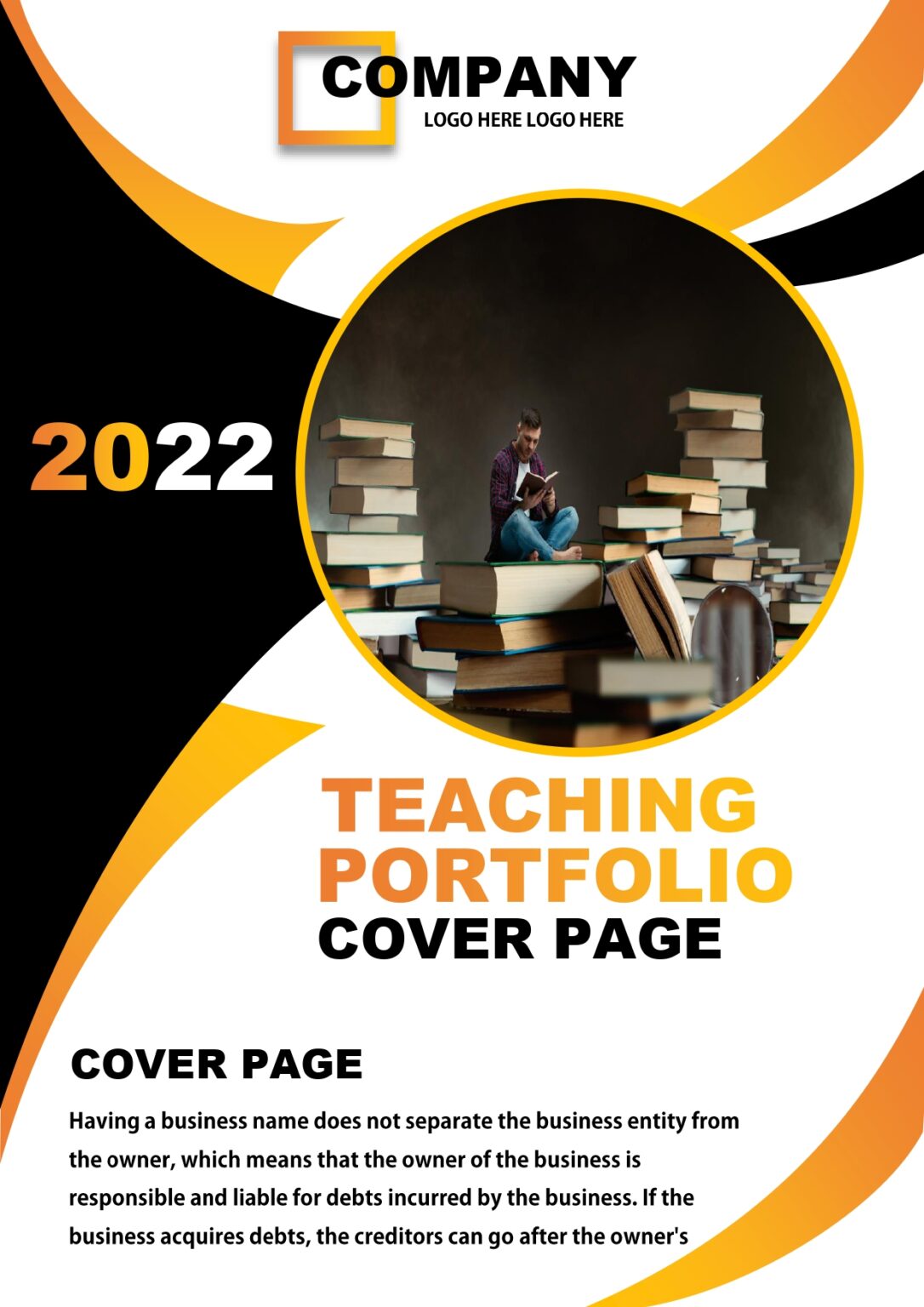 teaching-portfolio-cover-page-examples-printable-form-templates-and