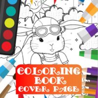 Coloring Book Cover Page 2