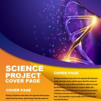 Science Report Cover Page 5