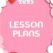 Lesson Plans Cover Page 3