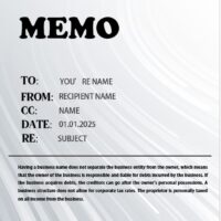Memo Cover Page 3