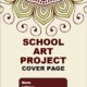 School Art Project Cover Page 3