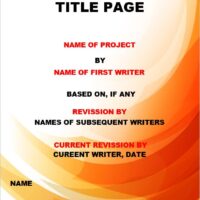 Script Title Page 4