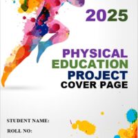Physical Education project cover page 1